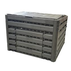 Composteur compost wood 800l - MARRON - marron 3700242102322_0