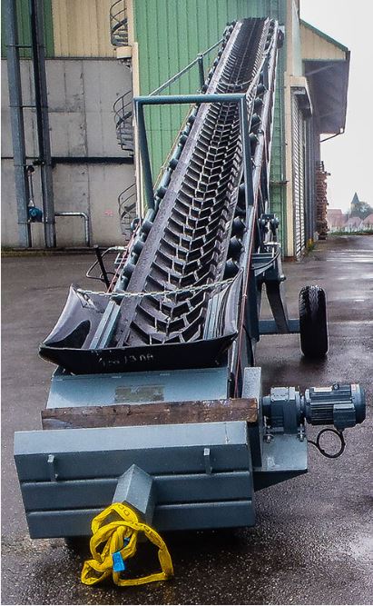 Convoyeur de carrière sauterelle robuste - acier, inox, galvanisé ou peint - fixe ou mobile_0