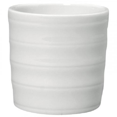 COQUETIERS EN PORCELAINE BLANCHE INTENZZO - LOT DE 6