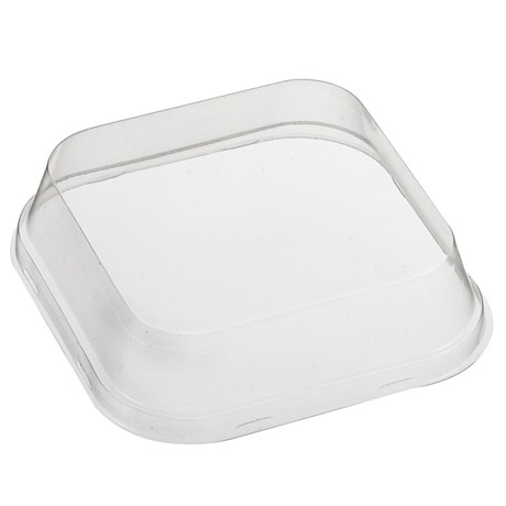 COUVERCLE SOLIA POUR ASSIETTE NATURA 13.5 X 13.5 CM (VENDU PAR 200)