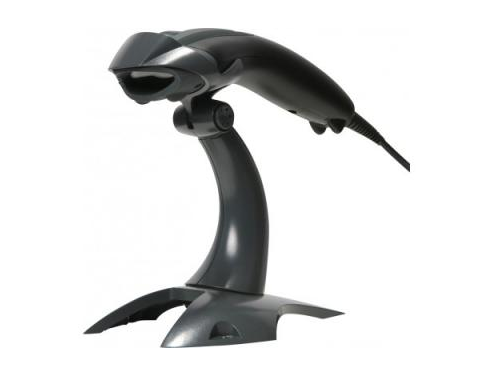 Douchette laser Honeywell Voyager 1200G PS2 noir - scanner 1D avec protection IP42 et déclenchement automatique_0