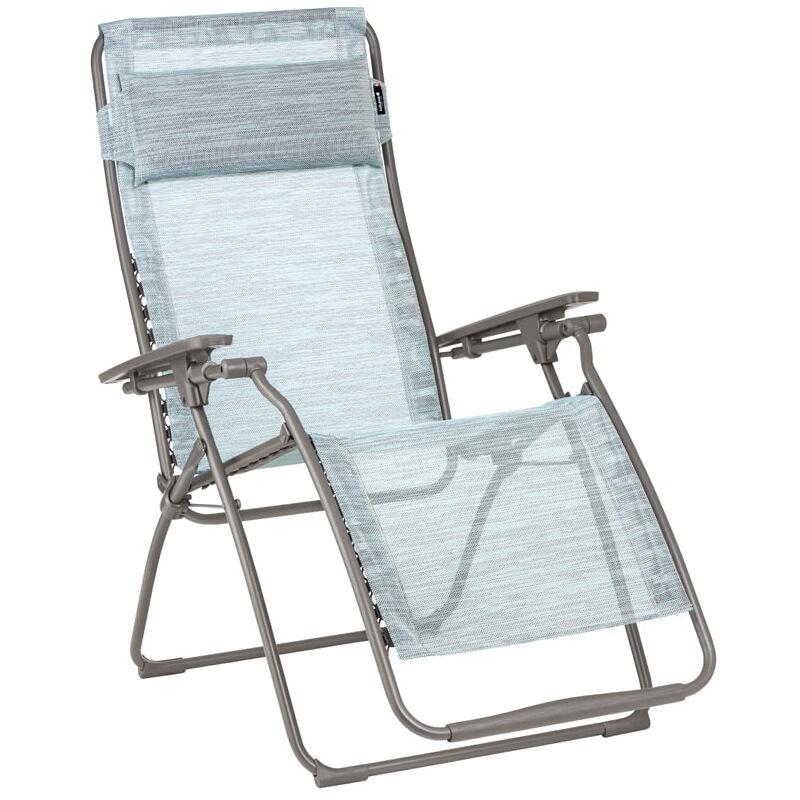 CHAISE LONGUE INCLINABLE FUTURA LAFUMA LFM3138 EVA/TITANE Comparer les