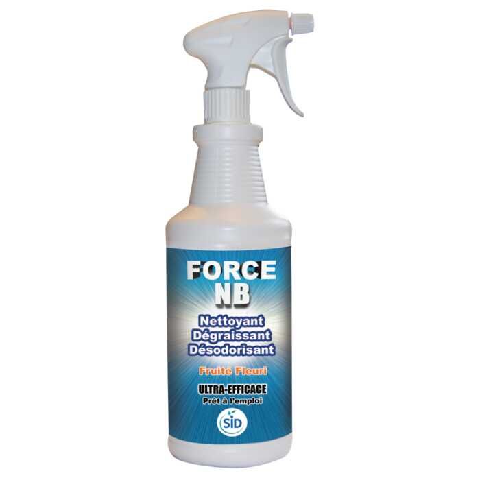 FORCE NB - Détergent dégraissant surpuissant, désodorisant prêt à l'emploi pour toutes surfaces lavables_0