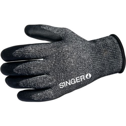 GANT TRICOTÉ EN FIBRES À ENDUCTION DE NITRILE TAILLE 10 - SINGER SAFETY