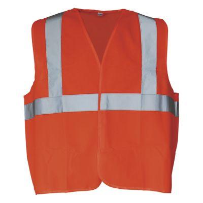 GILET HAUTE VISIBILITÉ ORANGE FLUO VIZTOP P2L_0