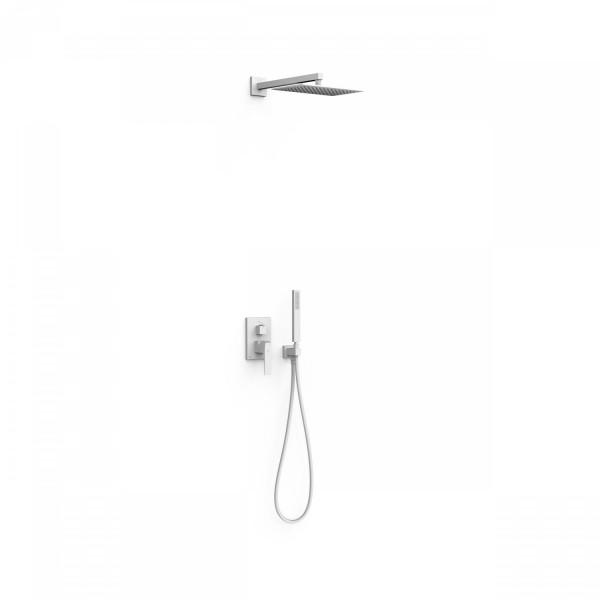 KIT DE DOUCHE ENCASTRÉ RAPID-BOX WHITEMAT (BLANC MAT) - TRES 20228004BM