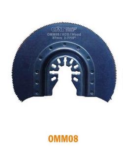 LAME OSCILLANTE CMT LARGEUR 87 MM POUR BOIS ET MÉTAUX, FIXATION UNIVERSELLE.