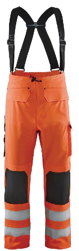PANTALON DE PLUIE HAUTE VISIBILITÉ T: XS ORANGE FLUO - MANUTAN COLLECTIVITÉS