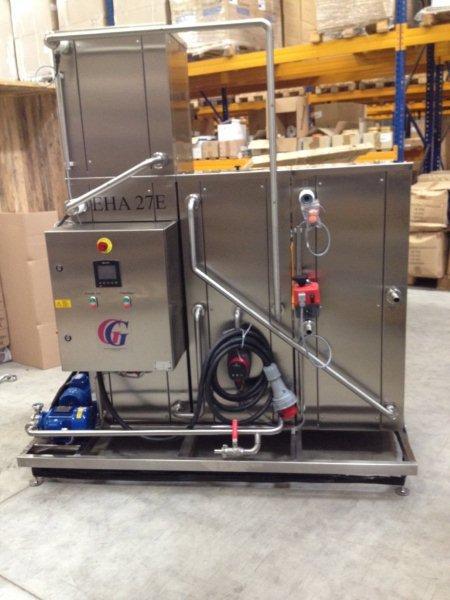 PE 27 III - Pasteurisateur automatique à 3 étages - 27 kW - 380V - 50A - 200 à 400 L/h - GG_0