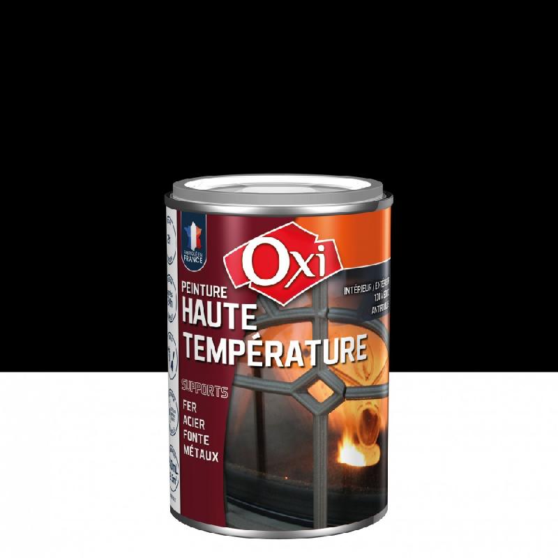Peinture antirouille OXI Oxytol - noir - 0.25L - résistant jusqu'à 600° - rendement 10m²/L_0