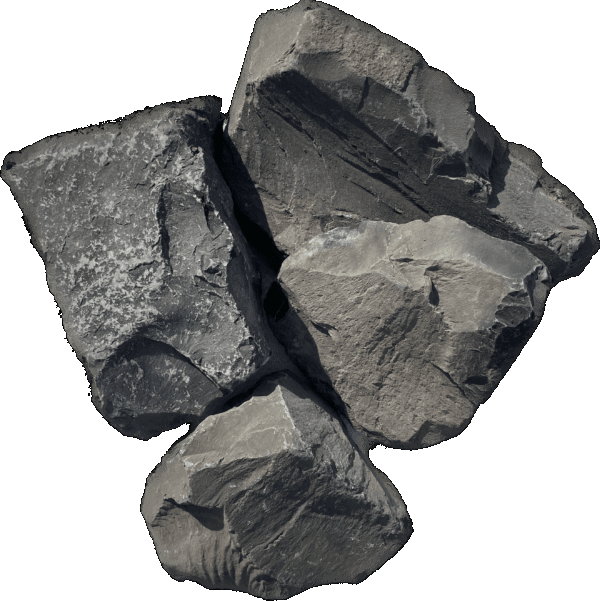 Pierre décorative 100/200 Nero Ebano - Marbre Noir Concassé - Densité 1.5 ton/m3_0