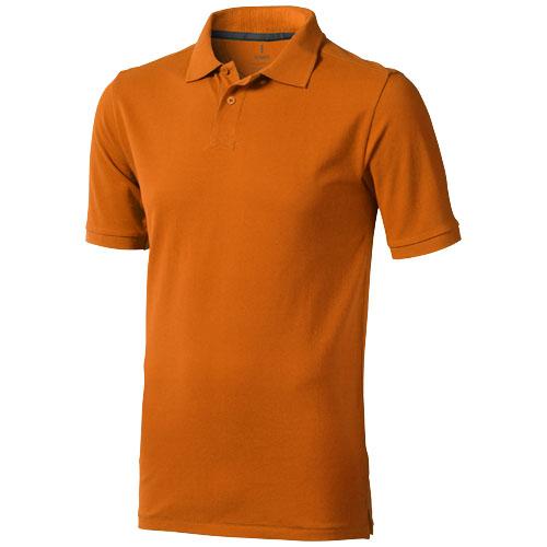 Polo manches courtes pour homme Calgary - 100% coton - 200 g/m² - Col et poignets en tricot plat_0