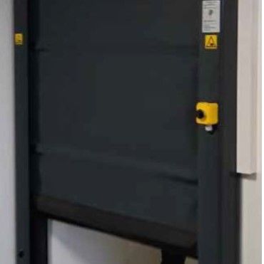 Porte souple Looksystem - structure aluminium anticorrosion, motorisation bi-vitesse et tablier polyester_0