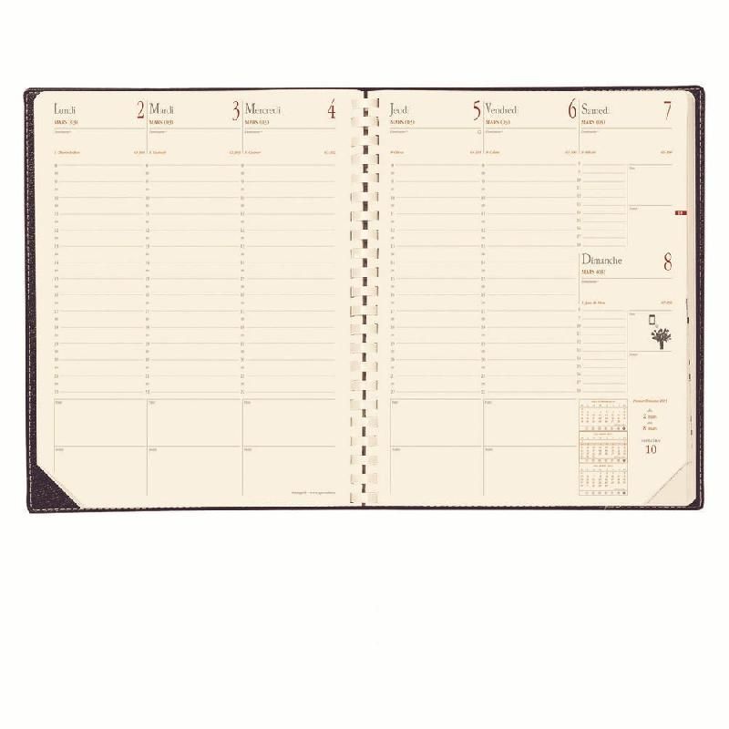 QUO VADIS AGENDA MANAGER PRESTIGE - 21 X 27 CM - 2016