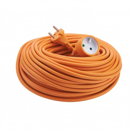 RALLONGE ÉLECTRIQUE JARDIN - ORANGE - 40 M - HO5VV-F 2 X 1,5 MM² DEBFLEX
