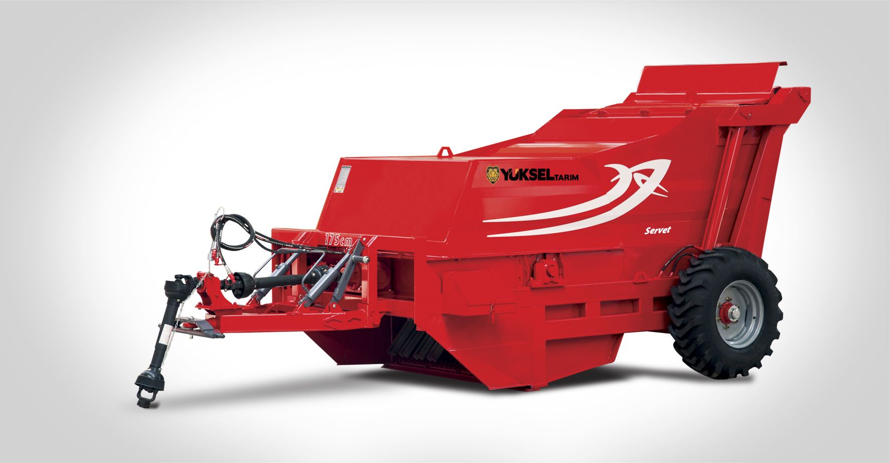 Ramasseuse agricole Servet - Yüksel Tarım - profondeur de travail 300 mm avec réservoir et système hydraulique_0