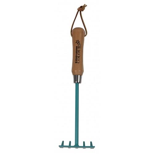 RÂTEAU À FLEURS - MANCHE BOIS - BLEU - COLOURS SPEAR AND JACKSON