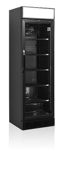 Réfrigérateur à boissons noir canopée lumineux 372 litres extérieur noir porte plastique noir - CEV425CP BLACK_0