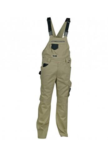 Salopette de travail beige STEEL - Poches multiples - Protection des ondes - Tailles XS à 3XL_0