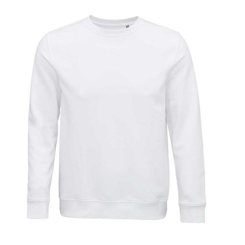 SWEAT PERSONNALISABLE COTON ORGANIQUE BIO BLANC