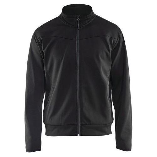 SWEAT ZIPPÉ NOIR/GRIS FONCÉ TAILLE S - BLAKLADER