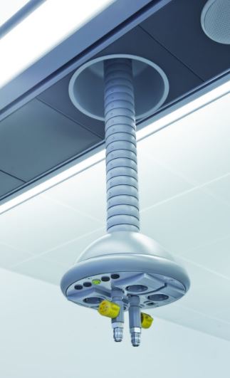 Système multimédia abaissable et  rétractable destiné aux enseignants et aux étudiants - FLEXLIFT_0