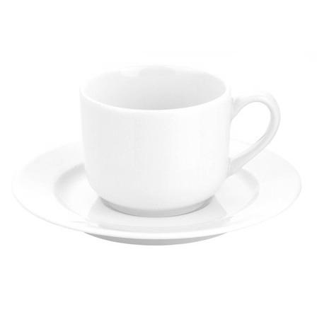 TASSE À CAFÉ BLANCHE 12CL EN PORCELAINE - PILLIVUYT - SANCERRE