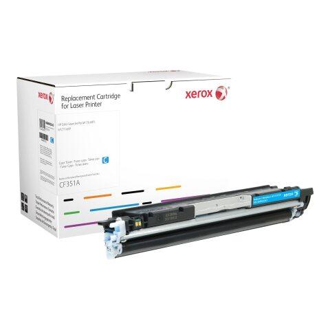 TONER REMANUFACTURÉ CYAN EVERYDAY™ DE XEROX COMPATIBLE AVEC HP 130A (CF351A), CAPACITÉ STANDARD - TONER COMPATIBLE