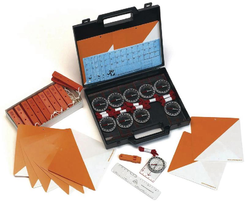 VALISE COURSE D'ORIENTATION DECOUVERTE - MATERIEL COMPLET POUR COURSE