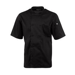 Veste de cuisine mixte Cool Vent Chef Works Montreal noire XL - XL noir B054-XL_0