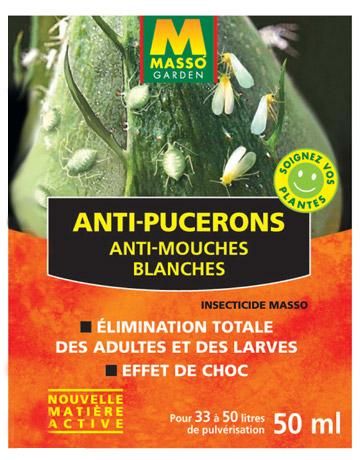 ANTI-PUCERONS ET MOUCHES BLANCHES EFFET CHOC MASSO