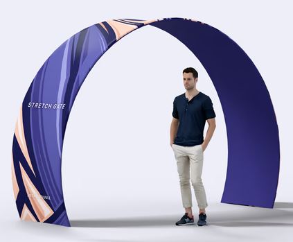 Arche double en aluminium 347 x 245 cm - Stretch Gate_0