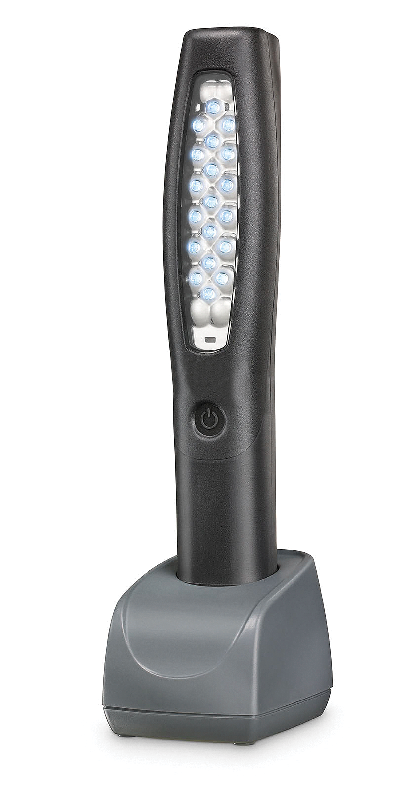 Baladeuse LED rechargeable BLR-19 - 19 LED Ultra White, autonomie 9h, IP64, IK09_0