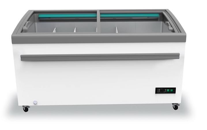 Congélateur bahut à portes vitrées coulissantes droites - 3 modèles disponibles - Température -18°C/-22°C - Compresseur Danfoss - Volume jusqu’à 965L_0