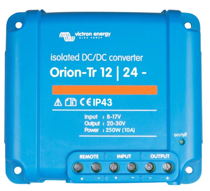 Convertisseur ORION-TR 12v-24v 10a galvanisé DC/DC_0