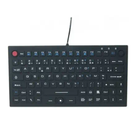 CUC Exertis Connect 574436 clavier Souris incluse Industriel USB ÄÅ½ERTY Français Noir_0