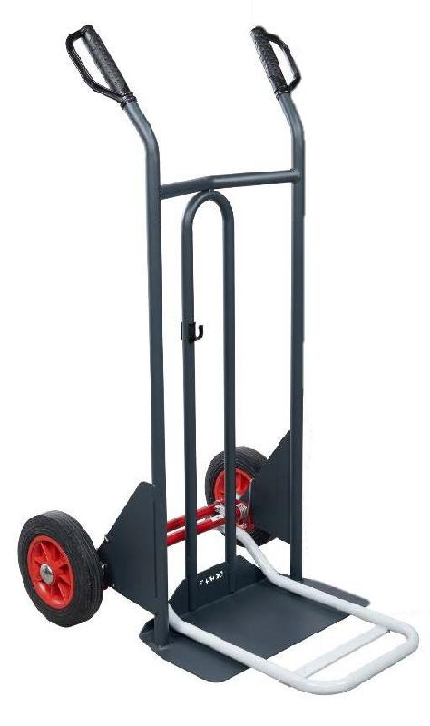 Diable DBA 350kg - Basculement assisté, structure mécano-soudée, roues increvables_0