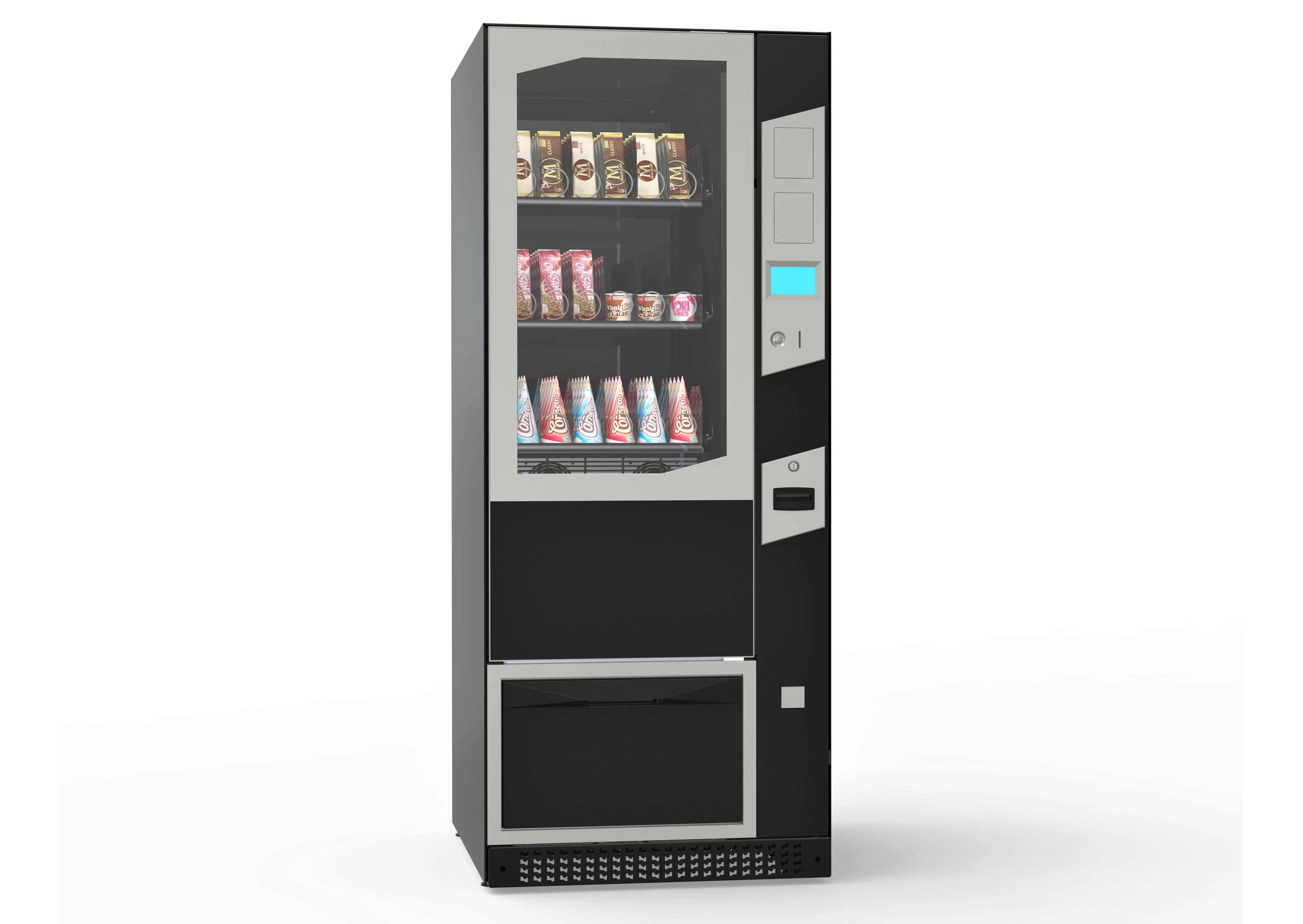 Distributeurs automatiques de glaces et de snacks surgelés Iarp - Brooklyn - modèle 6 spirales H1800, froid négatif au gaz propane R290_0