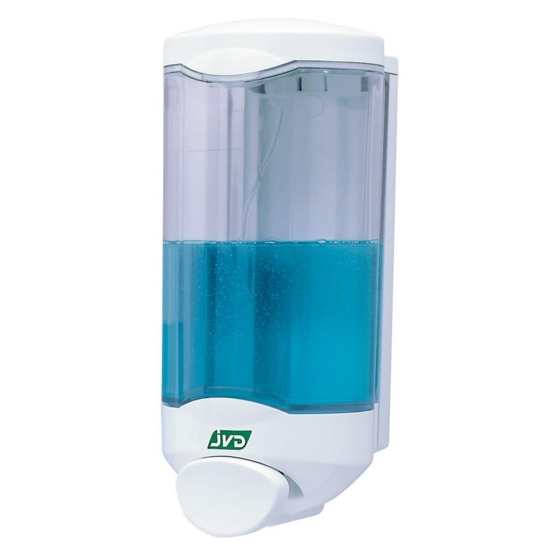 Distributeur mural en plastique transparent 1L - savon et gel hydroalcoolique - certifié HACCP_0