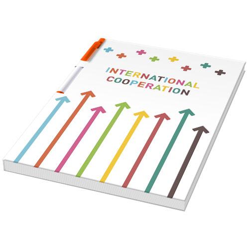 Ensemble conférencier Essential - bloc-notes A5 avec stylo intégré et couverture rigide 21275005_0