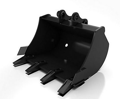 Godet d'excavation-mini-pelle - caterpillar finance france - 711 mm (28 in) - poids 71 kg_0