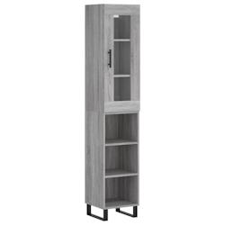 Helloshop26 - Buffet bahut commode armoire meuble de rangement organisateur cuisine salle de séjour salon haut sonoma 34,5 x 34 x 02_0035299 - 300021_0