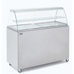 MEUBLE NEUTRE INOX POUR VITRINE BV 4