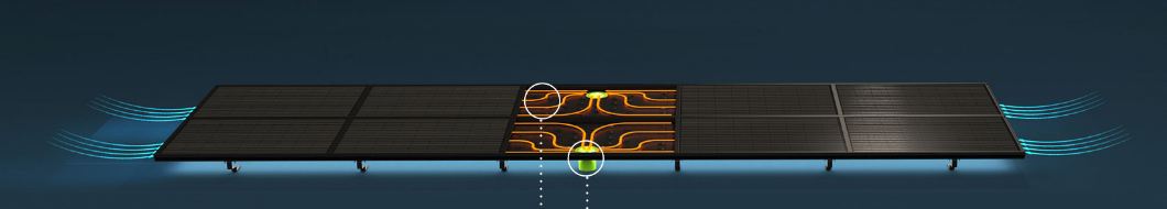 Panneaux solaires photovoltaïques r-volt sur toiture_0