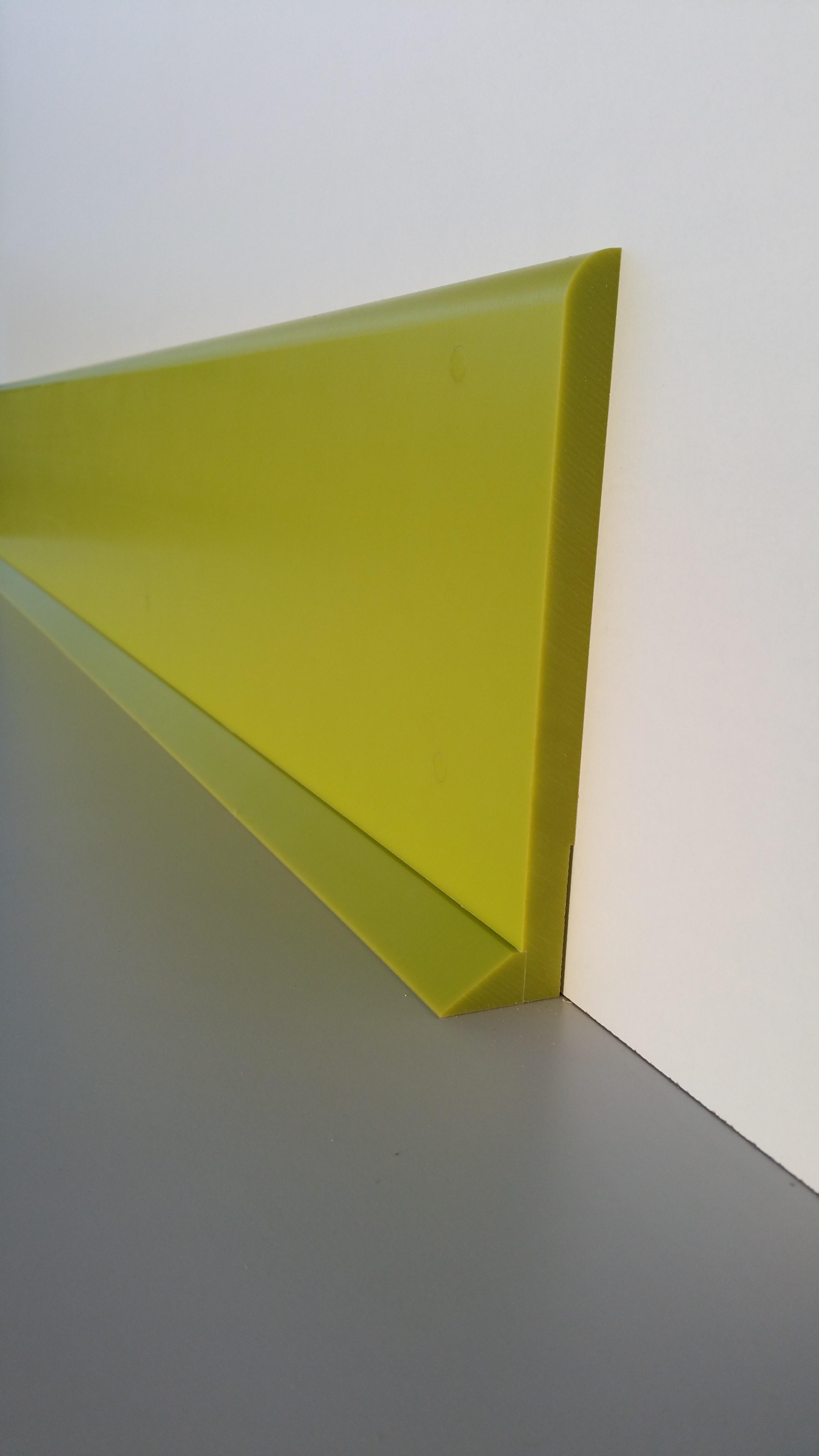 Plinthes de protection en polyéthylène PEHD500 - épaisseur 15mm - protection murale ultra résistante_0