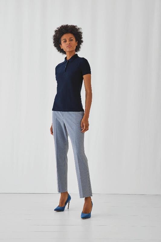 Polo femme Safran Pure - Réf: CGPW455 - 100% coton peigné pré-rétréci, coupe ajustée, surface idéale pour décoration_0
