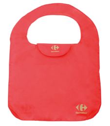 Sac cabas réutilisable - en nylon/polyester léger, solide - Réf ESPCAR3P_0