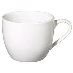 Tasse à café, porcelaine, Ø 8 cm, 200 ml, blanc, 12 pièces - blanc porcelaine 303289_0