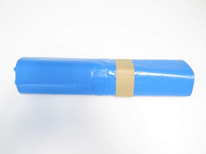 TOPCAR - Carton de 200 sacs poubelles bleus 110 litres - Épaisseur 50µ - 100% recyclable_0