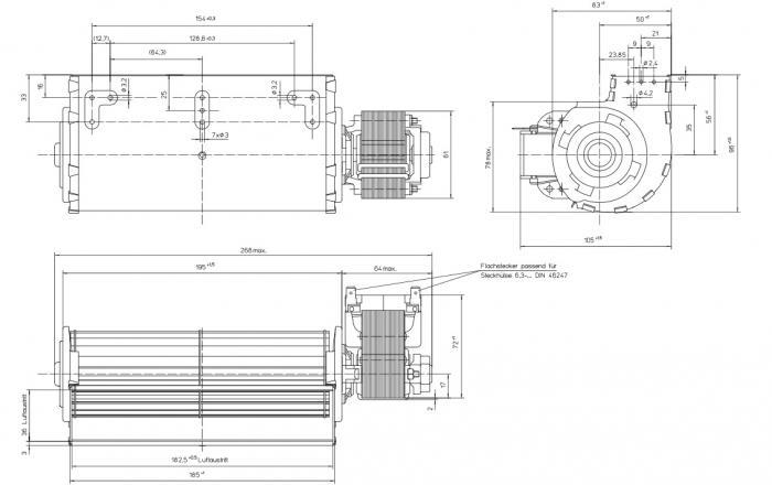 Ventilateur tangentiel qlz06-0018a275-3030l-195 abe ebmpapst-xnw_0